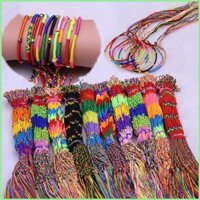 Nan Vòng Tay Tình Bạn Dây Bện Vòng Tay Làm Tay Trang Sức Thời Trang