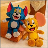 Nana 65 cm tom và jerry búp bê sang trọng quà tặng cho trẻ em ném gối trang trí nội thất mèo và chuột đồ chơi nhồi bông cho trẻ em