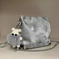 Nanfeng Chio2n Bạc Xô Túi Dây Xích Túi Đeo Ngang Túi Túi xách nữ 🥭HÀNG CÓ SẴN🥭