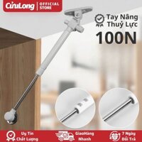 Nâng Cánh Tủ Bếp Tay Đẩy Thuỷ Lực Cửa 100N bản lề đẩy tự động kích nâng giữ cửa tủ ty hơi tay co thuỷ lực