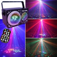 Nâng cấp đa chức năng sản phẩm mới đèn laser mini, đèn sân khấu KTV điều khiển bằng giọng nói tiện lợi, hoa văn lớn tiệc ngày lễ, đèn flash bầu không khí chiếu Giáng sinh