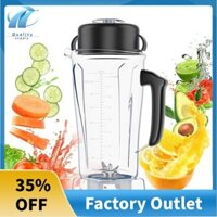 Nâng cấp mới cho bình đựng máy xay sinh tố Vitamix 64oz Hộp đựng, Thay thế 5200 5000 6500 7500 Pro500 750 Vv Hộp đựng bình đựng