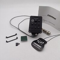 Nâng cấp YUMIYA Fishman 301 Đàn Guitar Acoustic 4 băng tần EQ Tuner Preamp Pickup có micrô Đàn Guitar Phụ kiện Bass