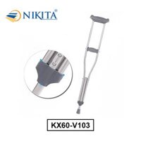 Nạng Chống Chân Inox Hỗ Trợ Tập Đi NIKITA NKT-KX60-103