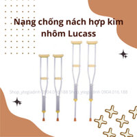 Nạng chống nách hợp kim nhôm Lucass