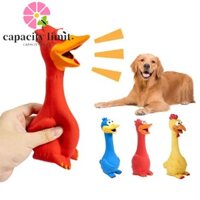 Năng LƯỢNG GIỚI HẠN Cao Su La Hét Gà, Mô Phỏng Nhai Đồ Chơi Cho Chó kêu, Hoạt Hình Tương Tác Linh Hoạt Bền Thú Cưng Bóp Âm Thanh Đồ Chơi Ngựa