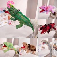 Năng LƯỢNG GIỚI HẠN Con rối tay động vật, Con rùa thú nhồi bông Salamander Con rối tay sang trọng, Con thằn lằn mô phỏng sáng tạo Con rối kể chuyện giáo dục Con rối bé trai và bé gái