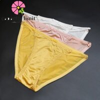 Năng LƯỢNG GIỚI HẠN Quần Lót Satin Nữ, Màu Trơn Ánh Sáng Sang Trọng Tam Giác Thông, Quần Lót Thoáng Khí Thấp Tầng Mịn Quần Đùi Nữ Cặp Đôi Quà Tặng