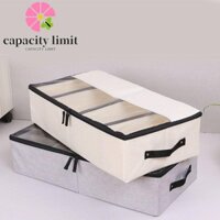 Năng LƯỢNG GIỚI HẠN Túi lưu trữ quần áo gấp, Hộp lưu trữ đồ lót chống bụi dung tích lớn, Thiết thực có nắp đậy Quần áo có thể gập lại có thể giặt được Bộ chia tủ ngăn ngăn chống bụi