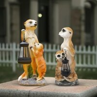 Năng Lượng Mặt Trời Meerkat Đèn Lồng Trang Trí Sân Vườn Sáng Tạo Meerkats Điêu Khắc Có Đèn Năng Lượng Mặt Trời Cho Ban Công Sân Trang Trí chenhomvn