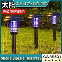 ✌✤✑Năng lượng mặt trời ngoài đèn muỗi chống thấm nước bắt tạo tác sân vườn đuổi diệt