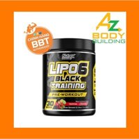 Năng Lượng Trước Tập Lipo-6 Black Training Pre-Workout  - Tăng cường năng lượng trước khi tập luyện  - 30 liều dùng