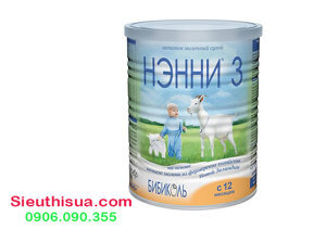 Sữa bột Nanny Vitacare Nga số 3 - hộp 400g (sữa dê dành cho trẻ từ 1 - 3 tuổi)