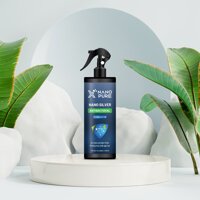 NANO BẠC DIỆT KHUẨN KHỬ MÙI NANO XPURE NANO BẠC AHT CORP AHTC 500ML-NƯỚC RỬA TAY KHÔ XỊT CHAI XỊT VỆ SINH CƠ THỂ