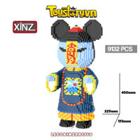 Nano Block Bearbrick Cương Thi 45cm Có ngăn kéo