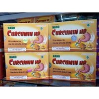 NANO CURCUMIN HP của Học Viện Quân Y hỗ trợ chống oxy hóa, giảm loét dạ dày - tá tràng