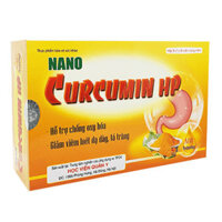 Nano Curcumin Hp, hỗ trợ giảm viêm loét dạ dày, tá tràng và hỗ trợ chống oxy hóa