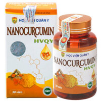 Nano Curcumin HVQY, hỗ trợ làm giảm tình trạng viêm loét dạ dày, tá tràng