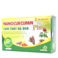 Nano Curcumin Plus Tam Thất Xạ Đen, hỗ trợ tăng sức đề kháng, chống lão hóa