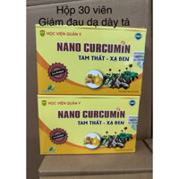 Nano Curcumin tam thất xạ đen Học viện quân y hạn 2027