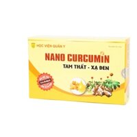 Nano curcumin tam thất xạ đen Học viện quân y