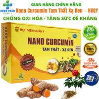 Nano Curcumin Tam Thất Xạ Đen Học Viện Quân Y Giúp Tăng Sức Đề Kháng, Giảm Đau Dạ Dày, Chống Oxi Hóa