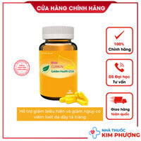 Nano Curmin Golden Health USA Hỗ trợ giảm đau, Bảo vệ niêm mạc dạ dày Lọ 30 viên