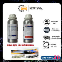 Nano đánh bóng pha đèn ô tô xe máy Cartool phục hồi và đánh bóng đèn oto-xe máy