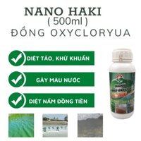 Nano đồng diệt NẤM RÊU TẢO , trùng mỏ neo, ký sinh trùng, xử lý nước hiệu quả nồng độ 15000ppm chai  500ml