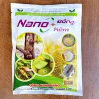 NANO ĐỒNG KẼM SÁT KHUẨN, RỬA VƯỜN, SẠCH GHẺ, XANH CÂY GÓI 500G