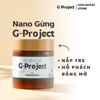 Nano Gừng Sẻ Tươi - Bọc Đường Mật Mía G-Project - Business Box - Tiện Khi Đi Máy Bay