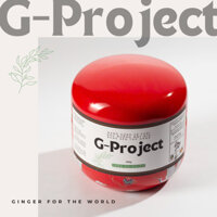 Nano Gừng Sẻ Tươi G-Project - Bọc Đường Mật Mía - Hộp Hoa Văn Tone Đỏ