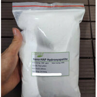 Nano-HAP HydroxyApatite 99% 200nm Hình kim cấp thực phẩm Calci phosphat 500g
