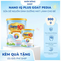NANO IQ PLUS GOAT PEDIA - SỮA DÊ NGUỒN DINH DƯỠNG MÁT LÀNH CHO BÉ - lon 900g