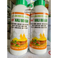 Nano Kali Bo Sữa chai 1 lít giúp vô gạo nhanh, sáng hạt và xanh lá đòng