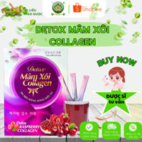 [Nano Pharma] [Dược sĩ tư vấn] Trà Detox Mâm Xôi COLLAGEN - Đẹp da, giữ dáng, ngừa lão hóa, tăng đề kháng, tim mạch khỏe
