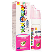 NanOcean Spray Baby, làm sạch mũi cho bé, giúp loại bỏ chất nhầy