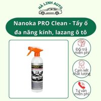Nanoka PRO Clean - Tẩy ố đa năng kính, logo, nẹp mạ crom, lazang ô tô 500ml
