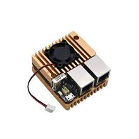 Nanopi R2s Router Cooling Aluminum Alloy Shell Motherboard Good Heat Disppation Protective Shell Accessories