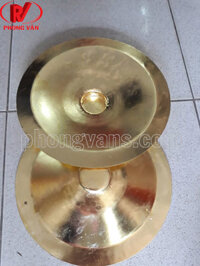 Nạo bạt 30cm vàng cho đội trống kèn