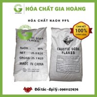 NAOH 99% - XÚT VẨY NATRI HYDROXIT - TĂNG PH HỒ BƠI, NGÀNH THỦY SẢN, NGUYÊN LIỆU HÓA MĨ PHẨM