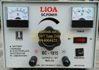 NẠP ẮC QUY LIOA TỰ ĐỘNG 6V - 12V - 24V - 36V - 48V - 100AH