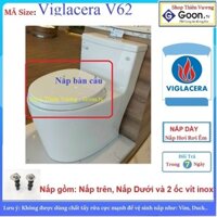 Nắp Bàn cầu Đóng Êm Viglacera V62