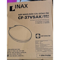 Nắp bàn cầu đóng êm CF-37AKV/BW1 dùng cho bệt gạt 117 và 108 inax hàng chính hãng