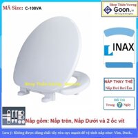 Nắp Bàn Cầu Inax 108, Nắp Bàn Cầu Inax c-108va