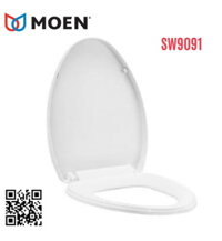 Nắp bàn cầu nhựa rơi êm Moen SW9091