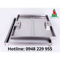 Nắp bể ngầm 500x500 mm inox 304 dày 3mm