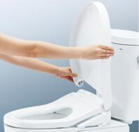 Nắp bệt thông minh Toto TCF8GM44 tự động đóng/mở nắp, khử khuẩn, sưởi ấm