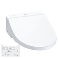 Nắp bệt thông minh TOTO TCF8GS34, sưởi ấm nước và vành ngồi