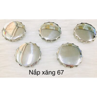 Nắp bình xăng 67 inox